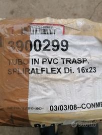 tubo pvc trasparente