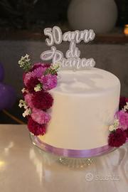 Torta Scenografica + topper personalizzato