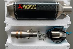 Terminale Akrapovic NUOVO