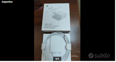 Carica batteria originale Google pixel nuovo