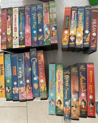 Lotto VHS classici Disney originali- funzionanti