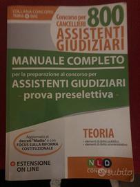 Manuale concorso assistenti giudiziari