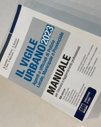 Manuale concorso Polizia Locale