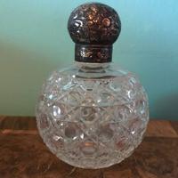 Bottiglia cristallo e argento 1895