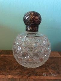 Bottiglia cristallo e argento 1895