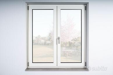 serramento in pvc bianco