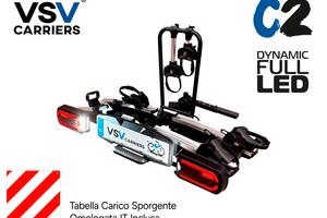 Portabici da gancio traino VSV C2