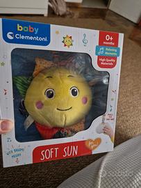 Soft Sun Clementoni Nuovo 0 mesi