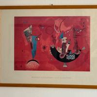 Quadro Kandinsky - Stampa con vetro e cornice