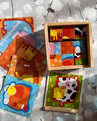 Puzzle cubi Legnoland