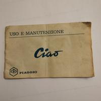 Piaggio Ciao uso e manutenzione 