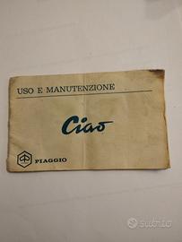Piaggio Ciao uso e manutenzione 