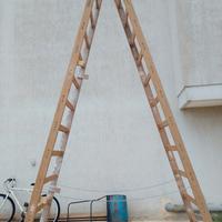 scala in legno