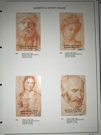schede telefoniche Bozzetti di Artisti Italiani