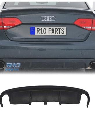 DIFFUSORE PER AUDI A4 B8 07-11 LOOK RS O---O