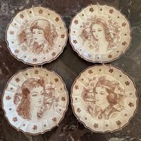 Piatti decorati a mano di Bassano