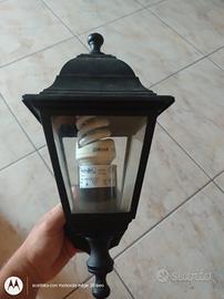 coppia applique per esterni