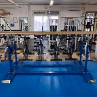 Parallele per calisthenics, ginnastica, addome