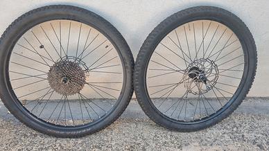 Coppia ruote complete mtb 27,5"