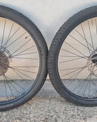 Coppia ruote complete mtb 27,5"