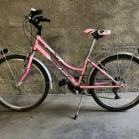 Bici ragazza donna 24 con marce comoda