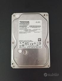Hard Disk Toshiba 500GB 3.5 pollici SATA 3 testato