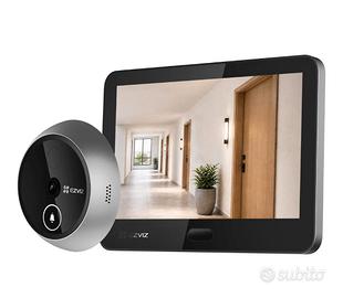 Spioncino Smart EZVIZ 3K 6MP Monitor 4.7" Wi-Fi