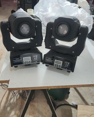 Coppia teste mobili led