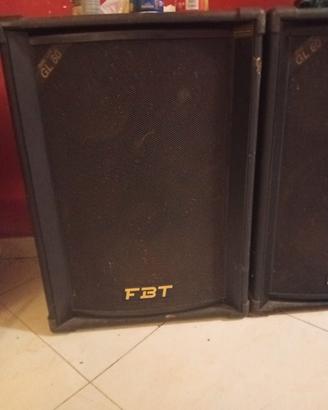 coppia casse FBT GL60 Gold line vintage -3 vie
