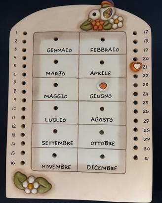 Calendario Perpetuo Thun