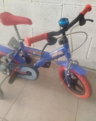 bici bimbo spiderman 