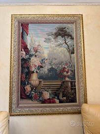 Quadro arazzo decorativo in tessuto anni 70’/80’
