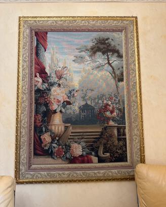 Quadro arazzo decorativo in tessuto anni 70’/80’