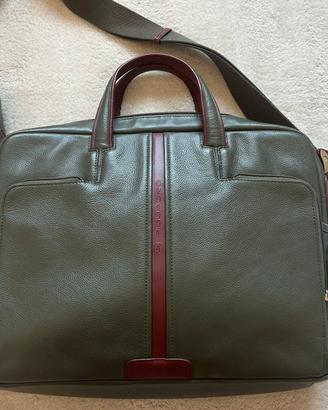 Porta pc/documenti in pelle PiQuadro