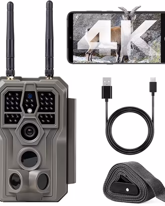 Fototrappola WiFi 4K - GardePro E8 2.0 - 64MP