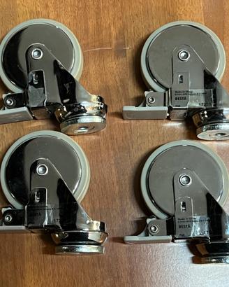 Set 4 Ruote IKEA BESTÅ  (Fuori Produzione - Rare)