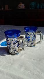 Vintage sian style japanese cut silver tone metal