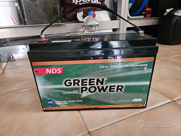 batteria green power AGM 12v 120ah