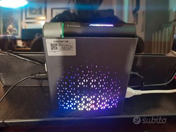 Mini pc ryzen 9 6900hx Acemagic rgb