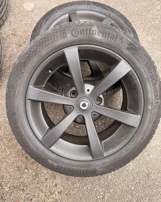 Cerchi completi originali smart 451