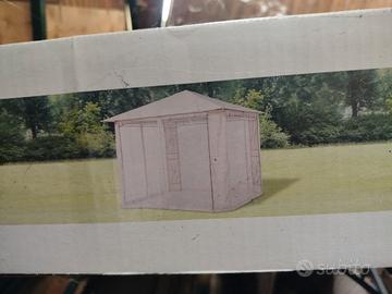 gazebo da giardino m 3x3x2.7h