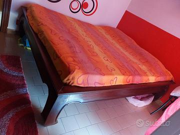 Letto matrimoniale etnico 