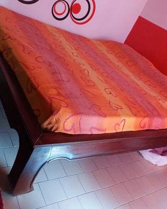 Letto matrimoniale etnico 