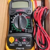 Multimetro Digitale ULTRICS UT0021YB Nuovo con Sca