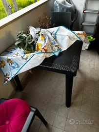 Tavolo da giardino con sedie