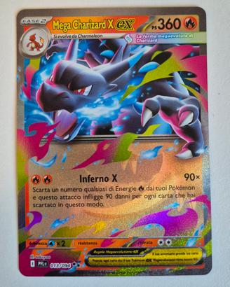 Carta Pokemon Mega Charizard X Ex