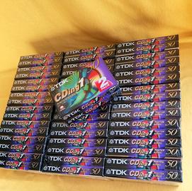 10 Cassette Audio TDK CDing1 50