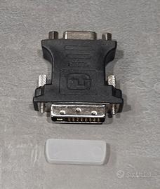 Adattatore DVI VGA video pc computer
