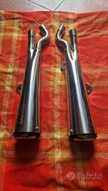 coppia di silenziatori supertrapp per yamaha vmax 