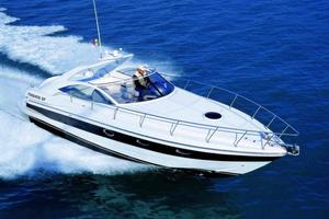 Pershing 37 cabin